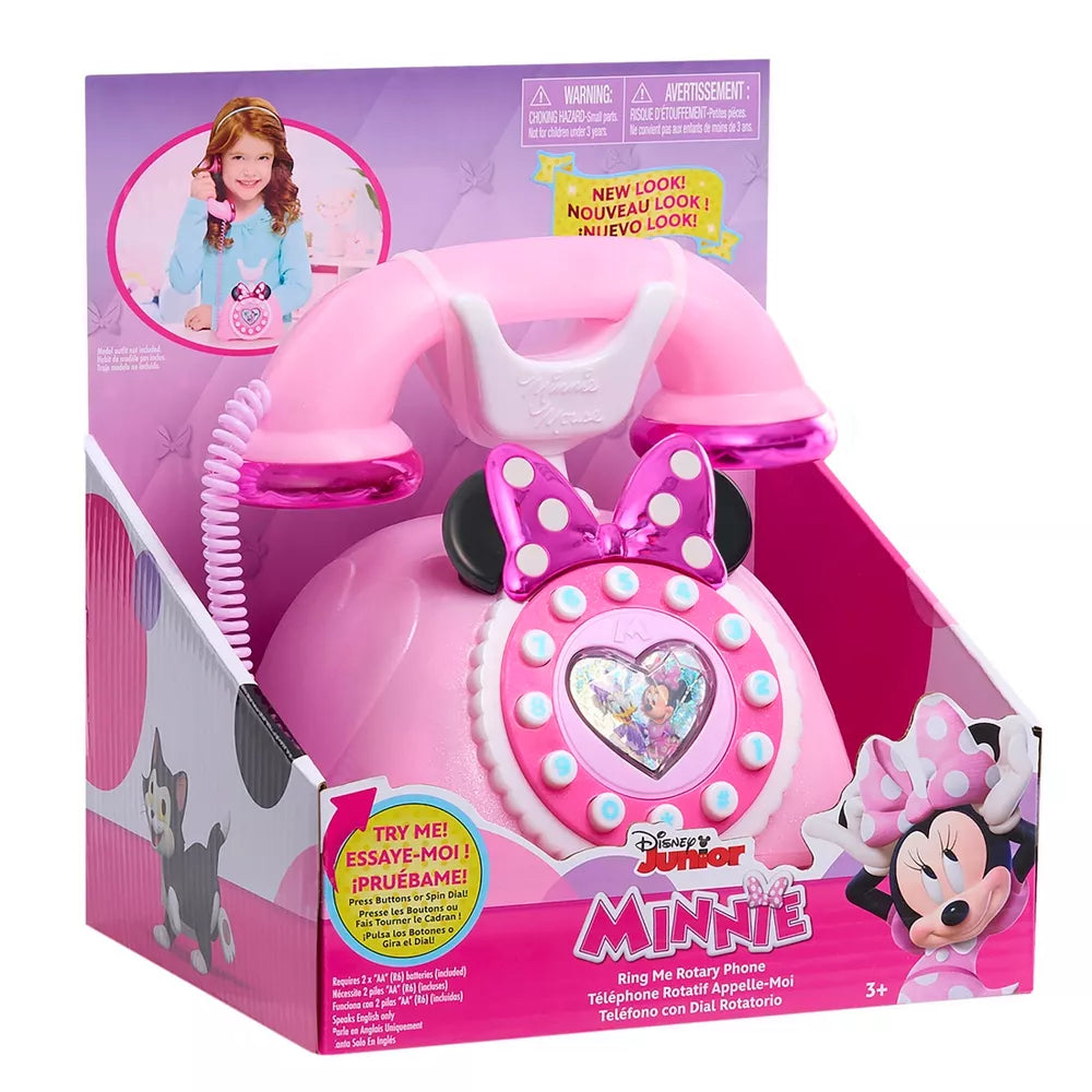 Minnie Mouse Ring Me Rotary Phone