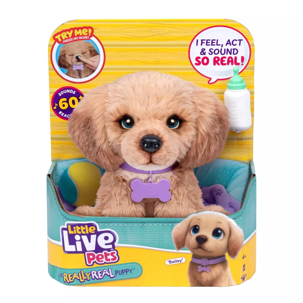 Little Live Pets My Really Real Puppy Bailey Interactive Toy