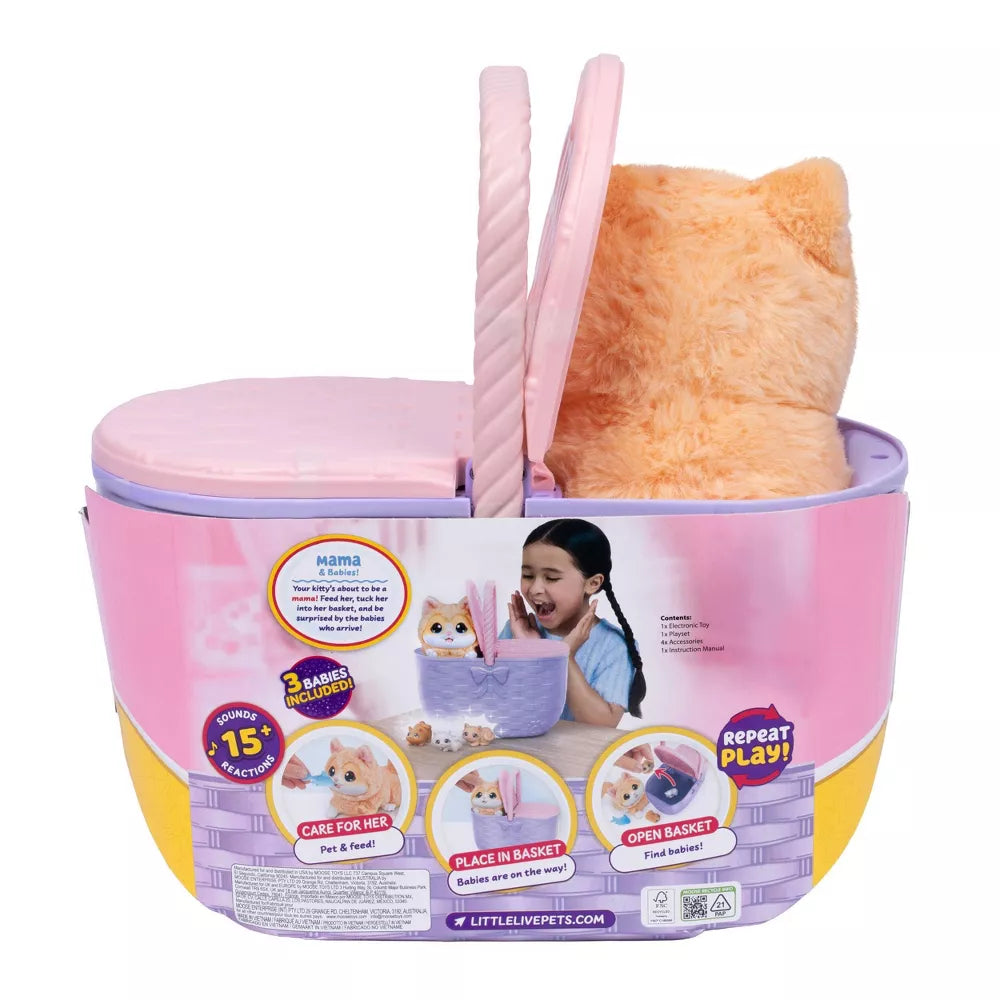 Little Live Pets Mama Surprise Kitty Playset