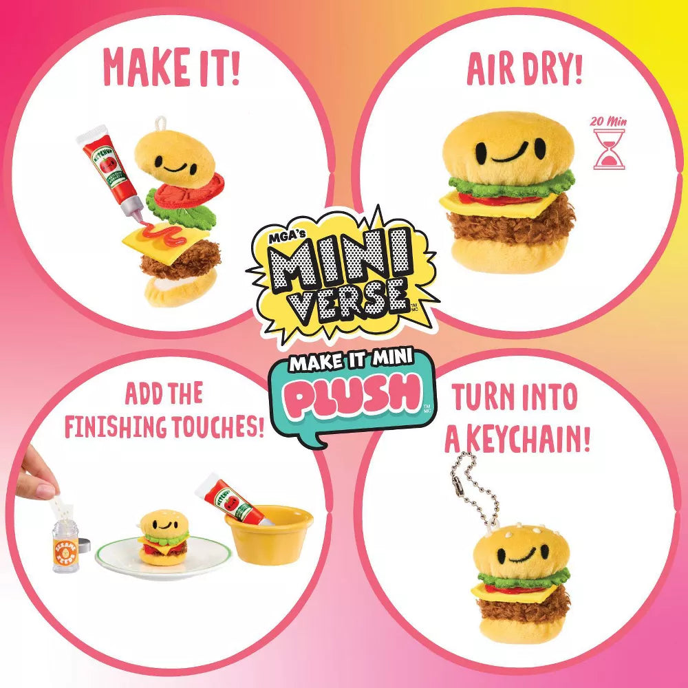 Miniverse Make It Mini Plush DIY Food