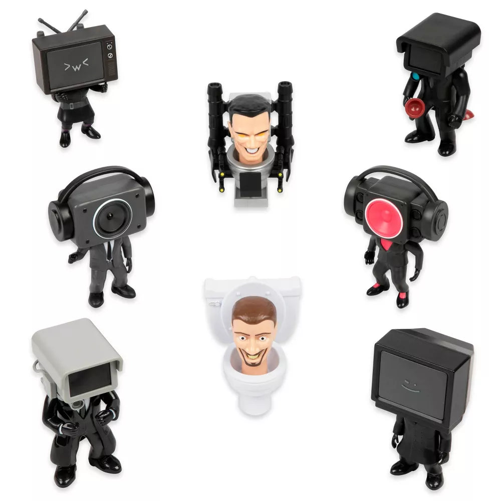 Series 2 Skibid Toilet Mini Mytsery Figures