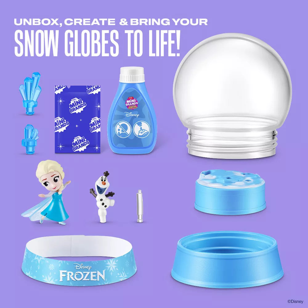 Mini Brands Snow Globes Disney Mystery Capsule Series 1