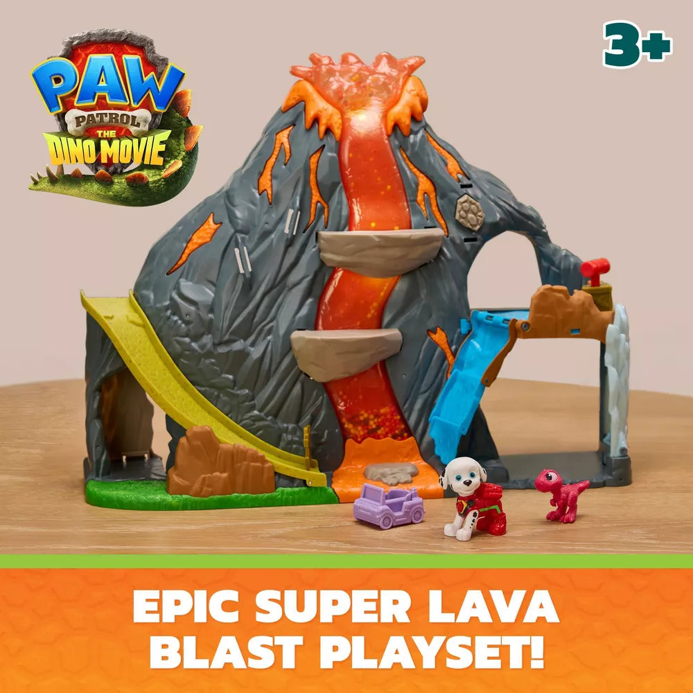 PAW Patrol Dino Rescue Lava Volcano Playset