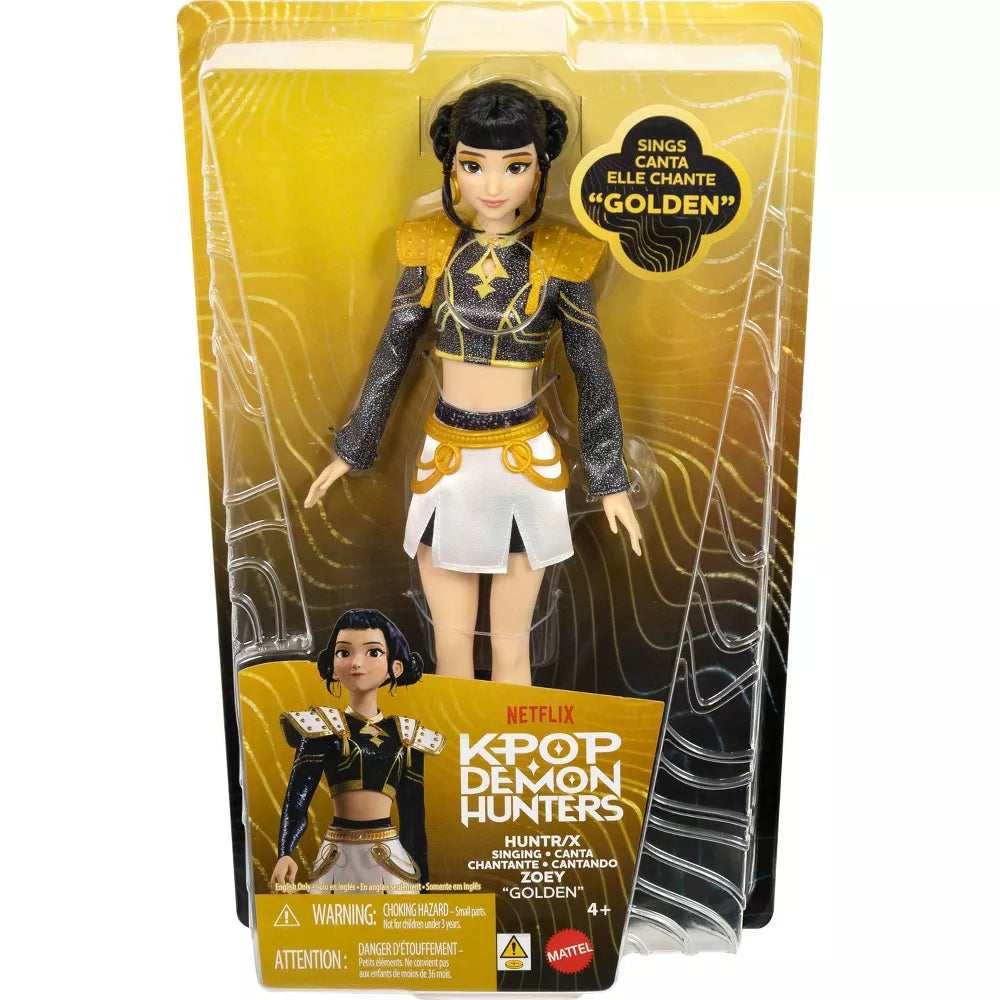 K-Pop Demon Hunters Zoey Singing Doll