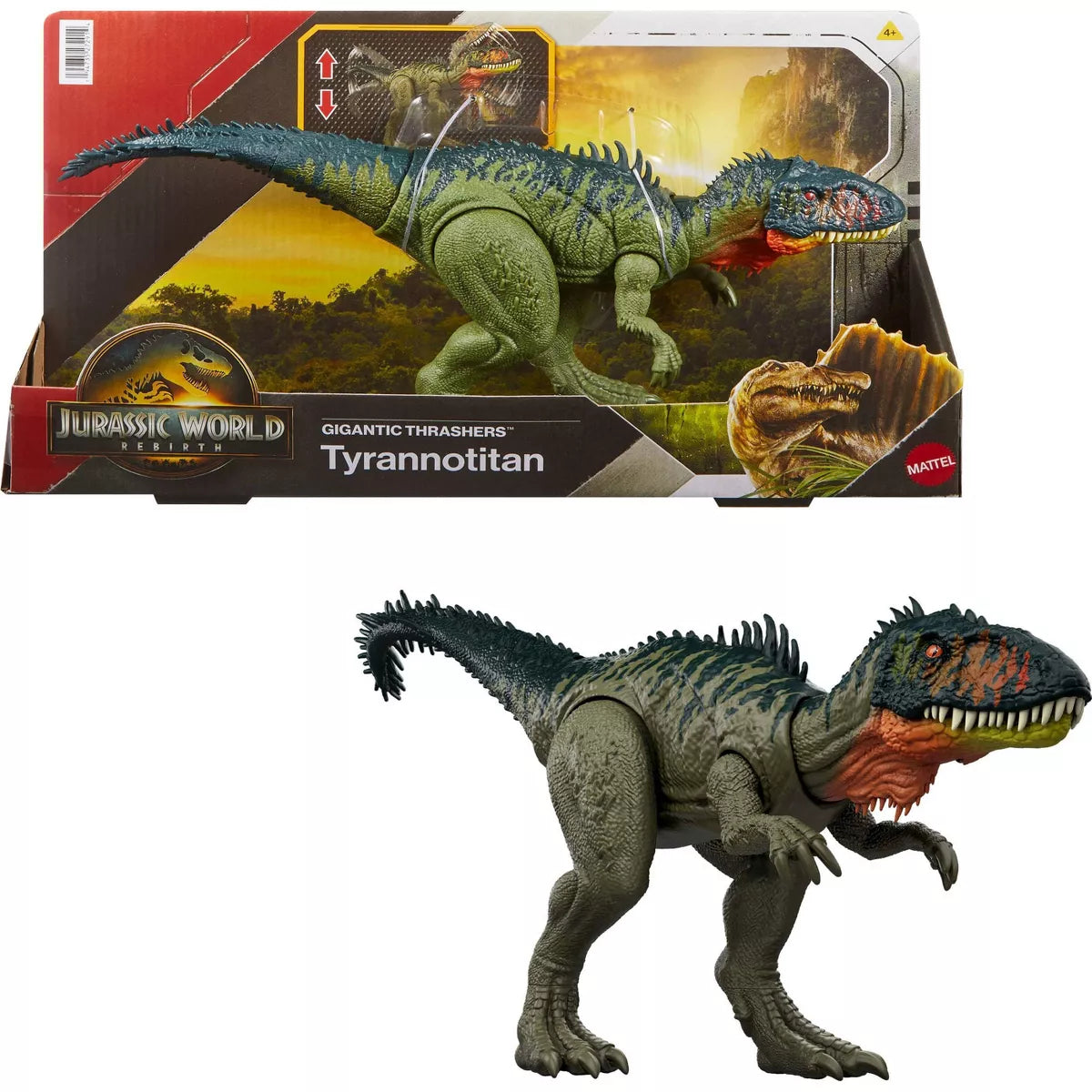 Jurrasic World Gigantic Thrashers Tyrannotitan