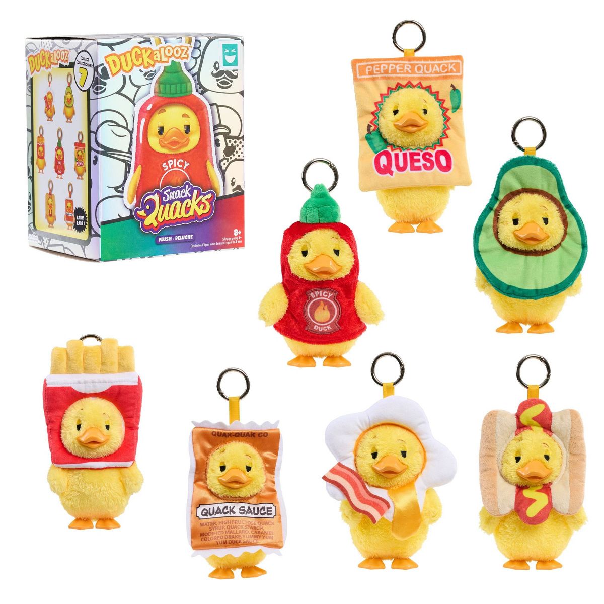 Happy Haul Duckalooz Snack Quack Clip-on Blind Box