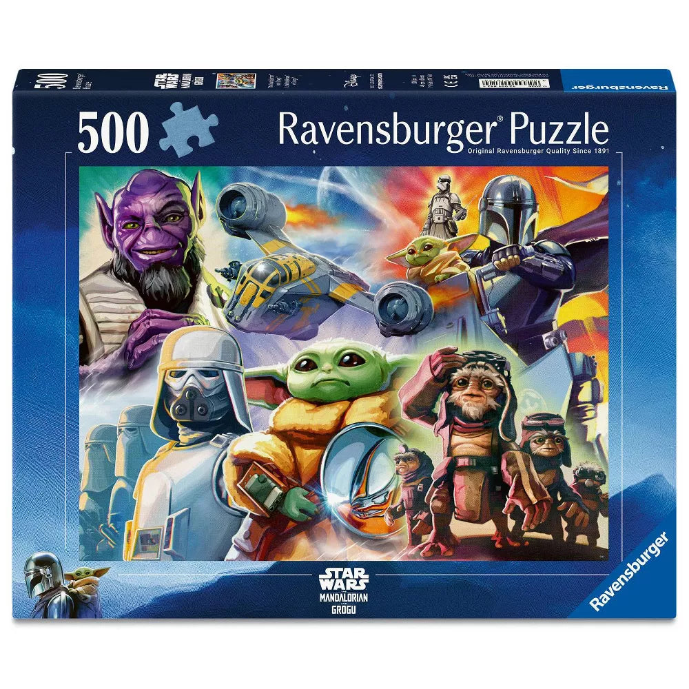 Ravensburger Star Wars The Mandalorian and Grogu 500 Piece Jigsaw Puzzle