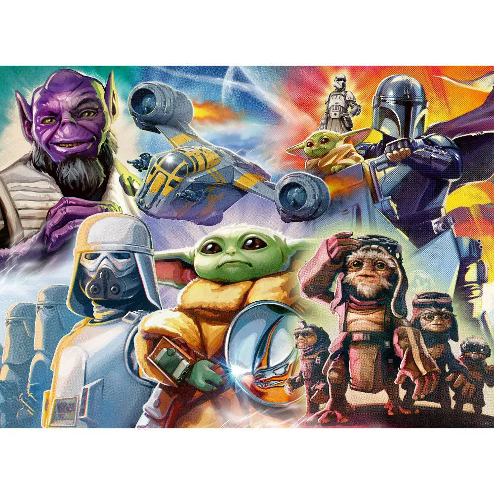 Ravensburger Star Wars The Mandalorian and Grogu 500 Piece Jigsaw Puzzle
