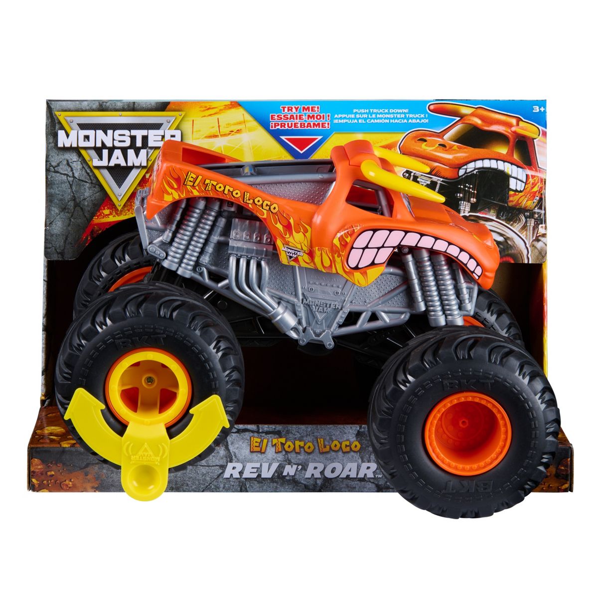 Monster Jam 1:18 Rev N Roar El Toro Loco