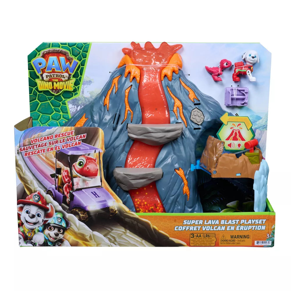 PAW Patrol Dino Rescue Lava Volcano Playset