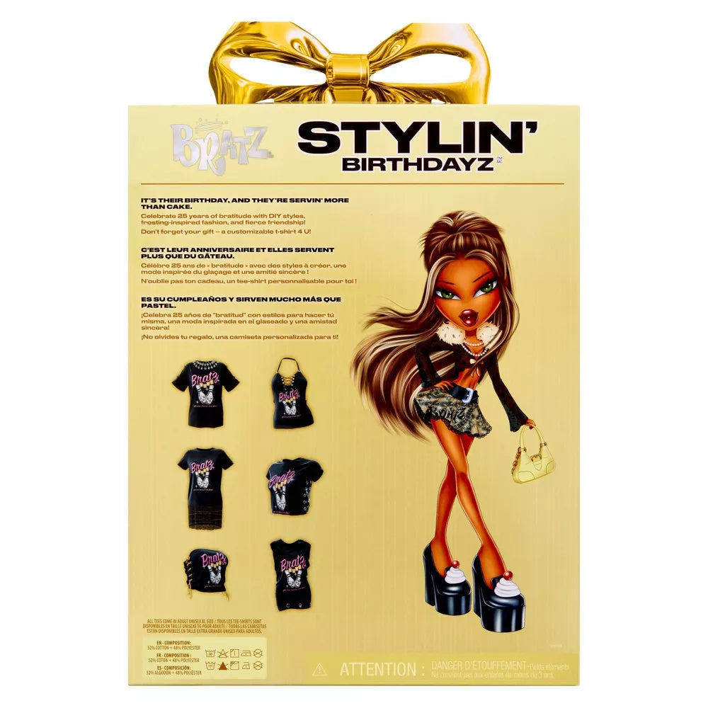 Bratz Stylin' Birthdayz Sasha Fashion Doll