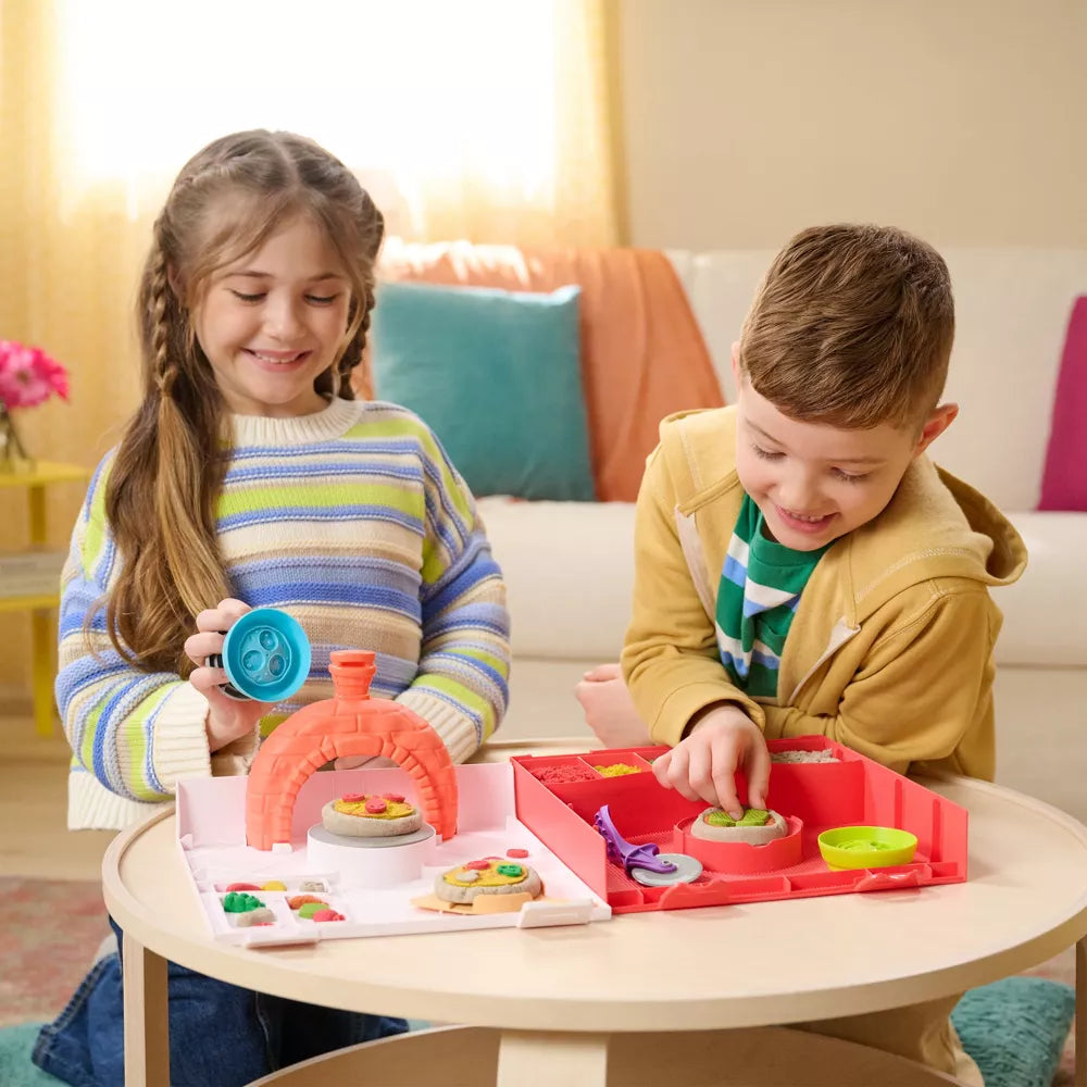 Kinetic Sand Squish Pizza