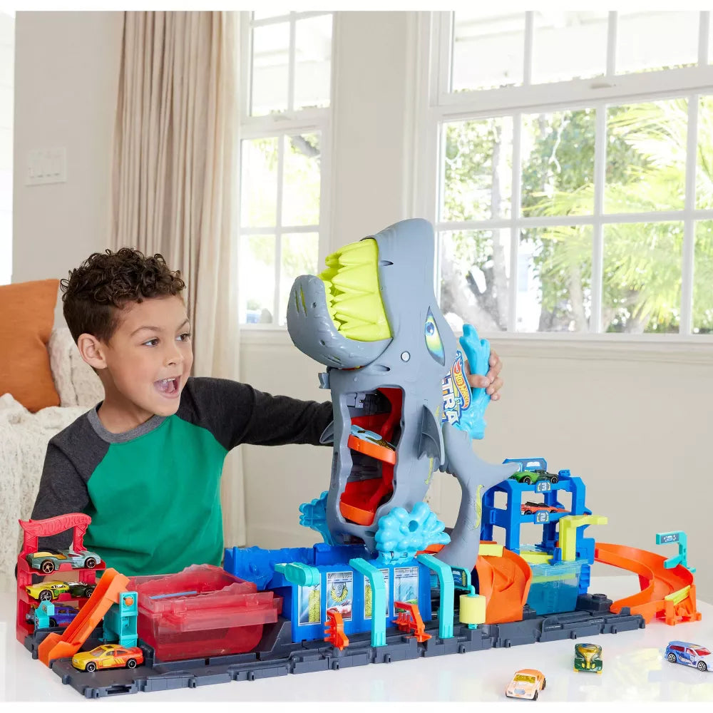 Hot Wheels City Shark Car Wash