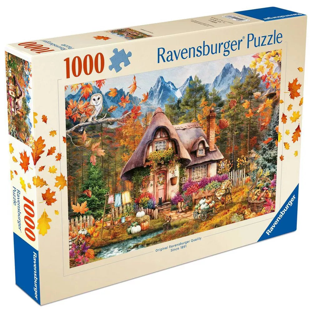 Ravensburger Pumpkin Cottage 1000 Piece Jigsaw Puzzle