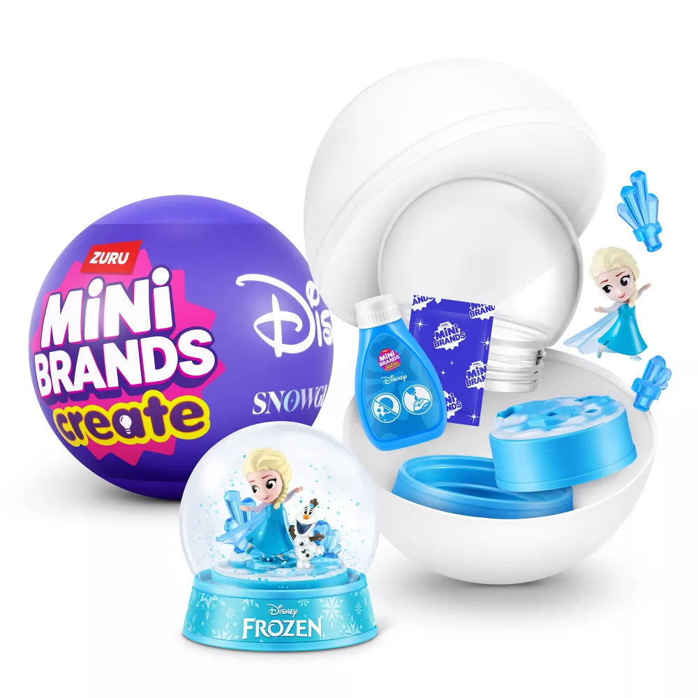 Mini Brands Snow Globes Disney Mystery Capsule Series 1