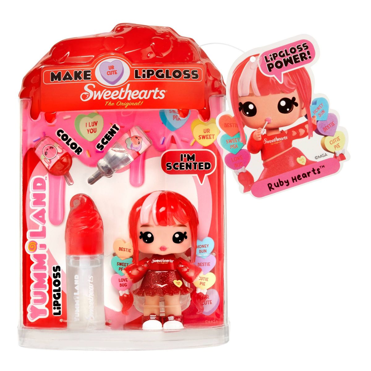 Yummiland x Sweathearts Love Theme Lip Gloss Doll Asst