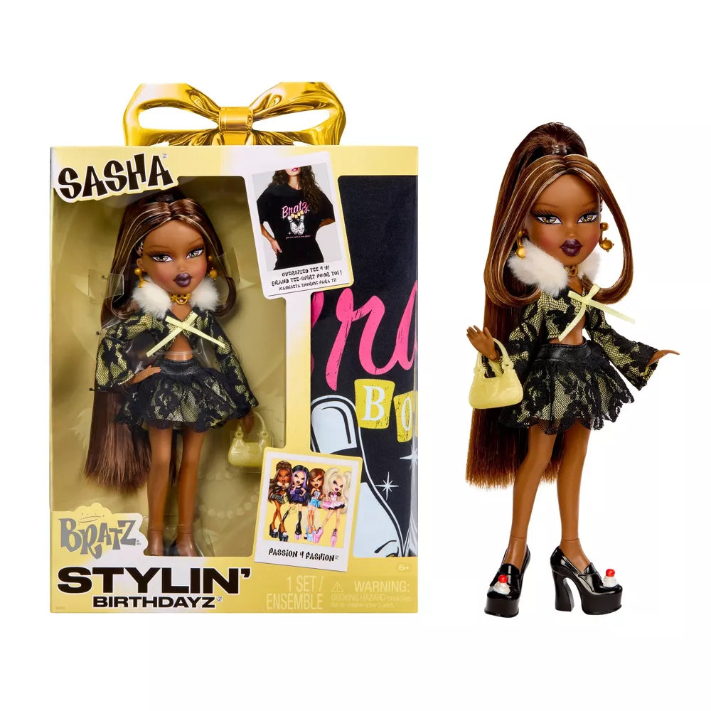 Bratz Stylin' Birthdayz Sasha Fashion Doll