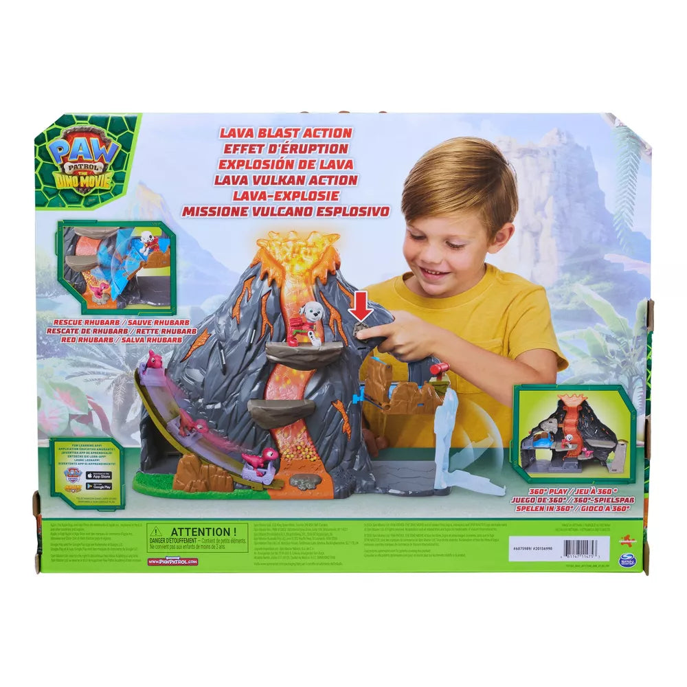 PAW Patrol Dino Rescue Lava Volcano Playset