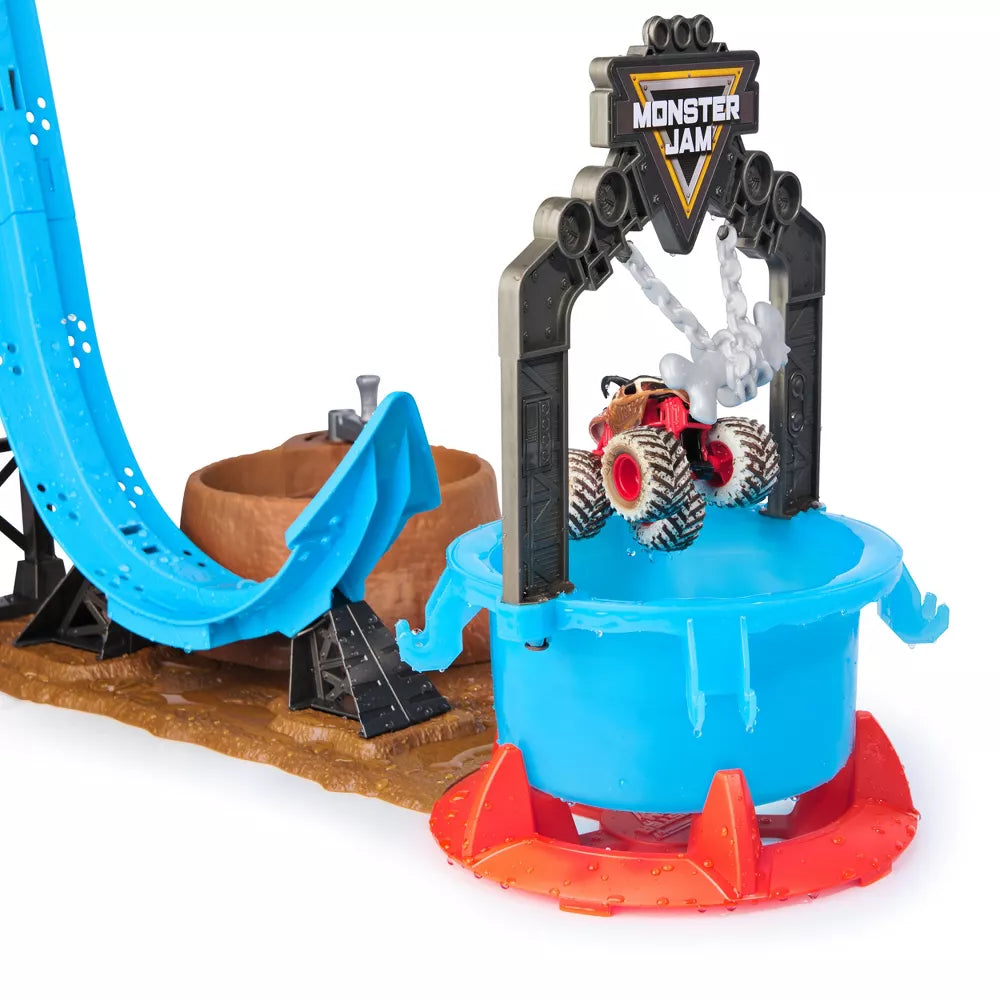 Monster Jam 1:64 Mud Blasters Playset