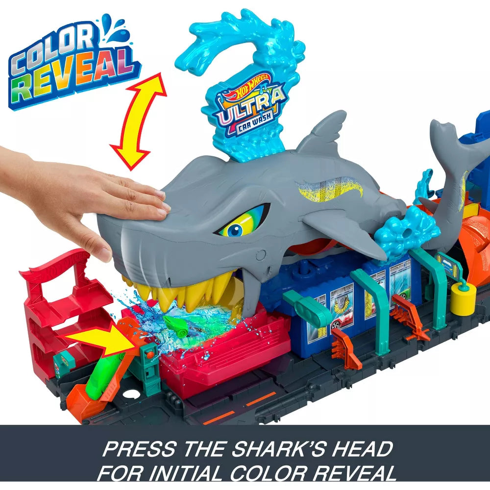 Hot Wheels City Shark Car Wash