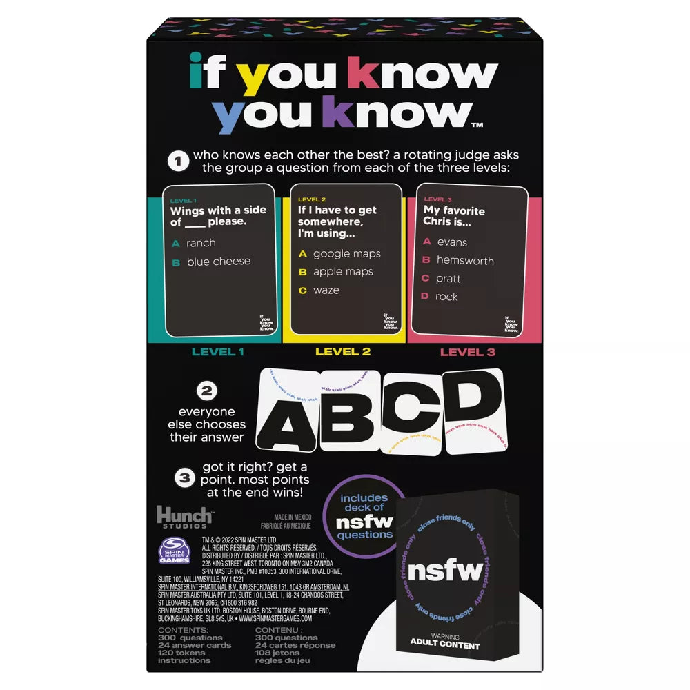 If you know you know