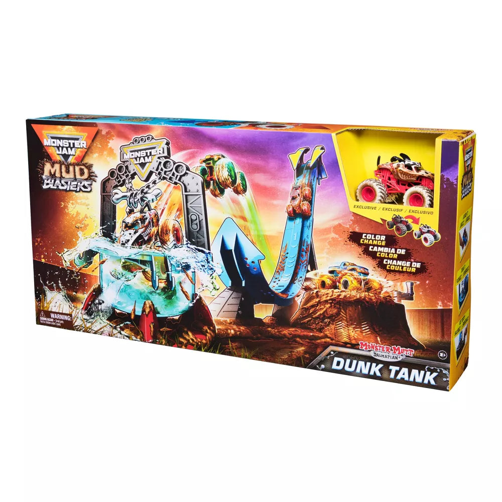 Monster Jam 1:64 Mud Blasters Playset