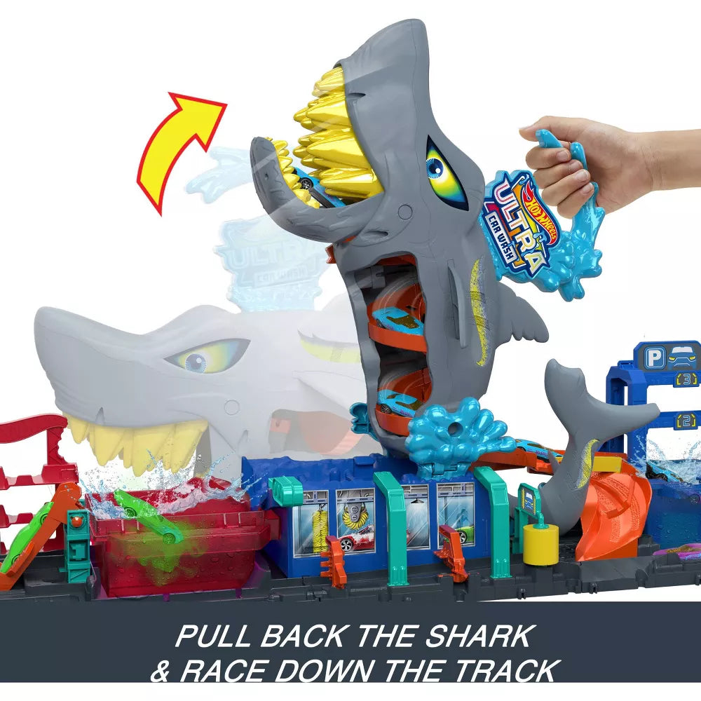 Hot Wheels City Shark Car Wash