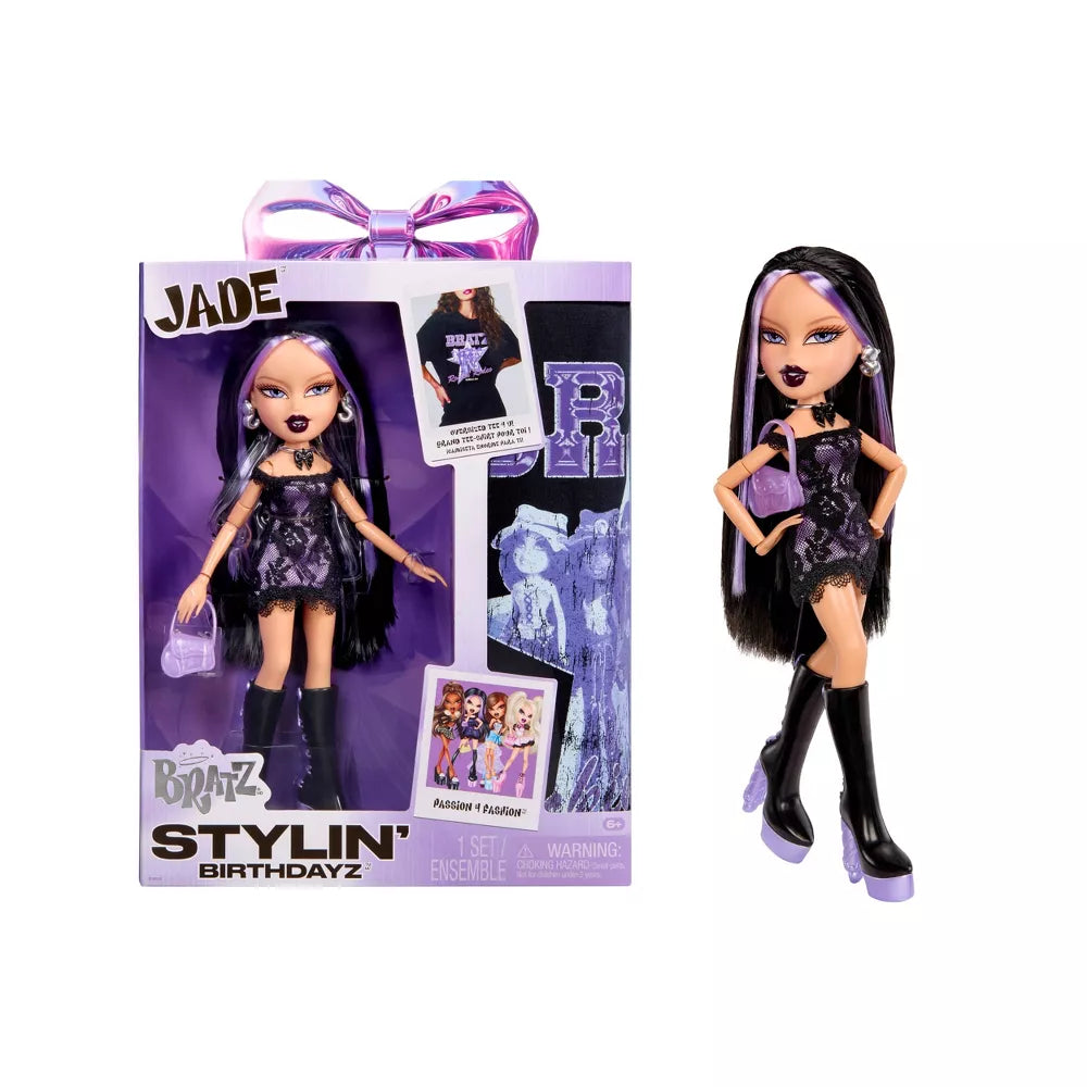 Bratz Stylin' Birthdayz Jade Fashion Doll