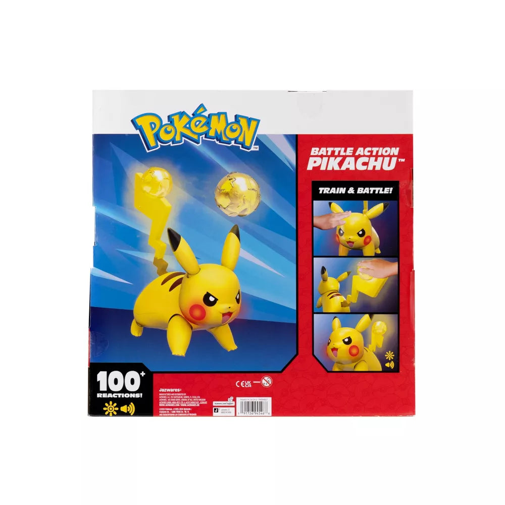 Pokémon Battle Action Pikachu Deluxe Feature Figure
