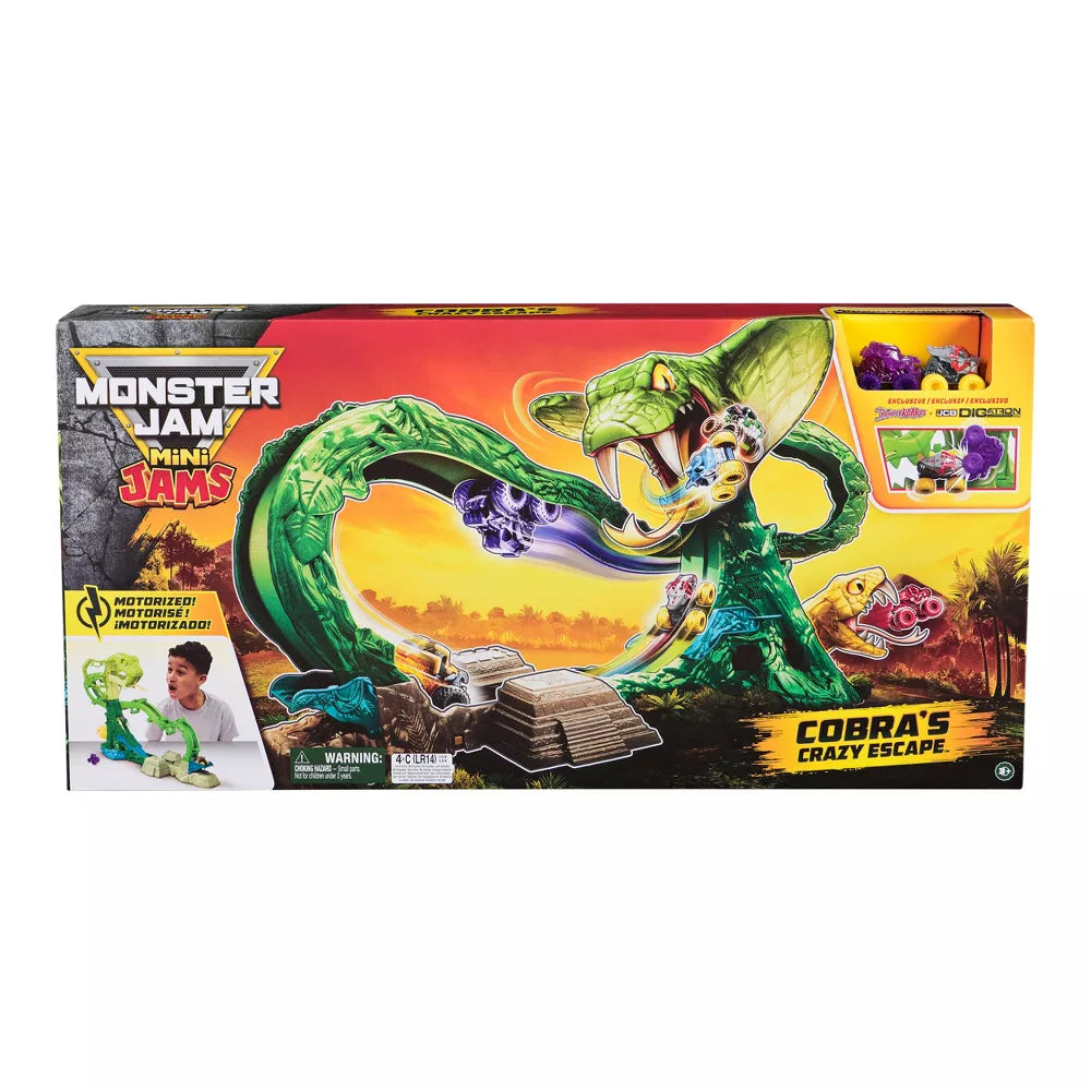 Monster Jam Mini Jams Cobras Crazy Escape