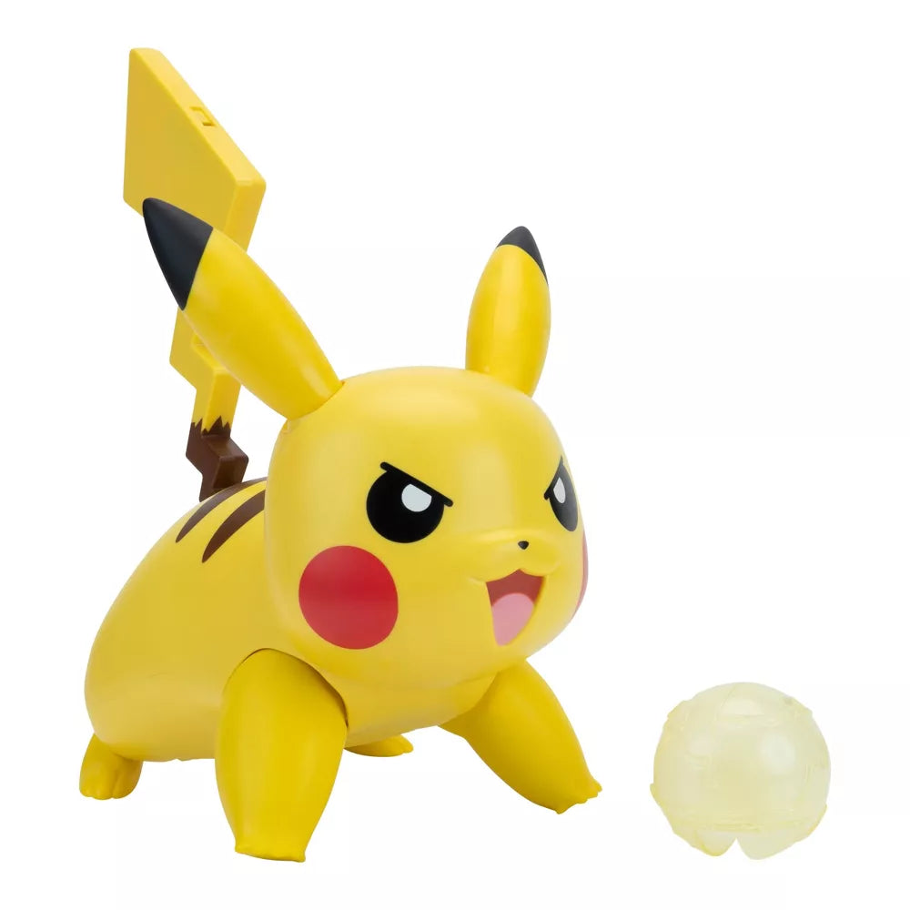 Pokémon Battle Action Pikachu Deluxe Feature Figure