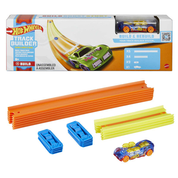 Hot Wheels Track Builder Unlimited Basic Track Pack Track Set