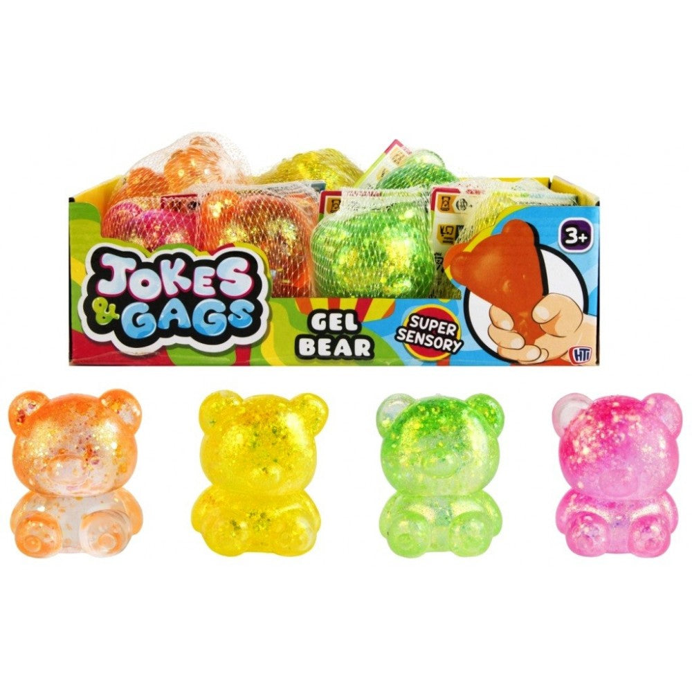 Sugar Maltose Gel Bear Fidget Toy Assortment