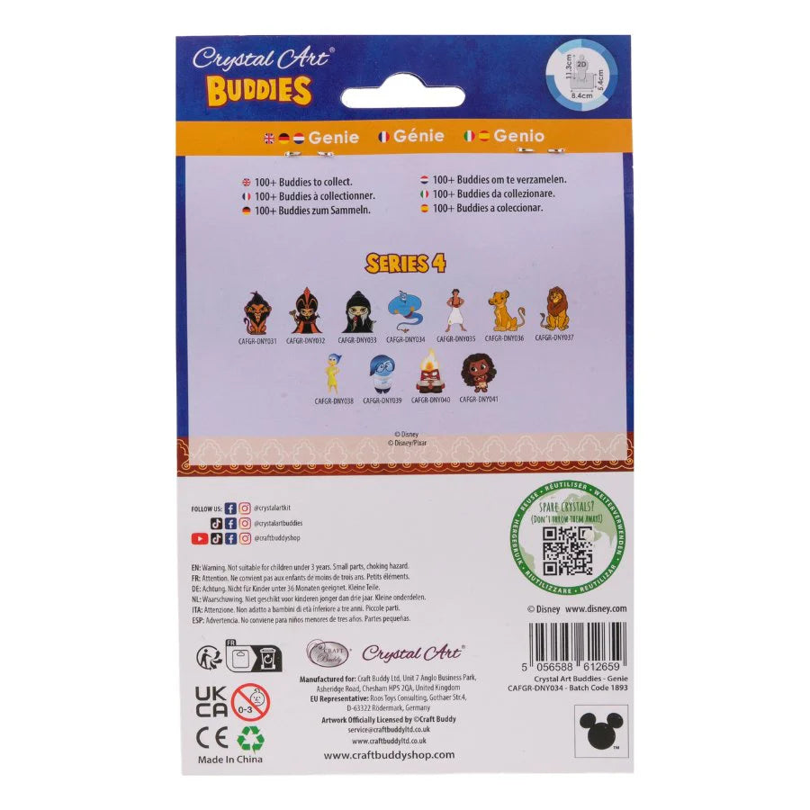 Genie, Crystal Art Buddy