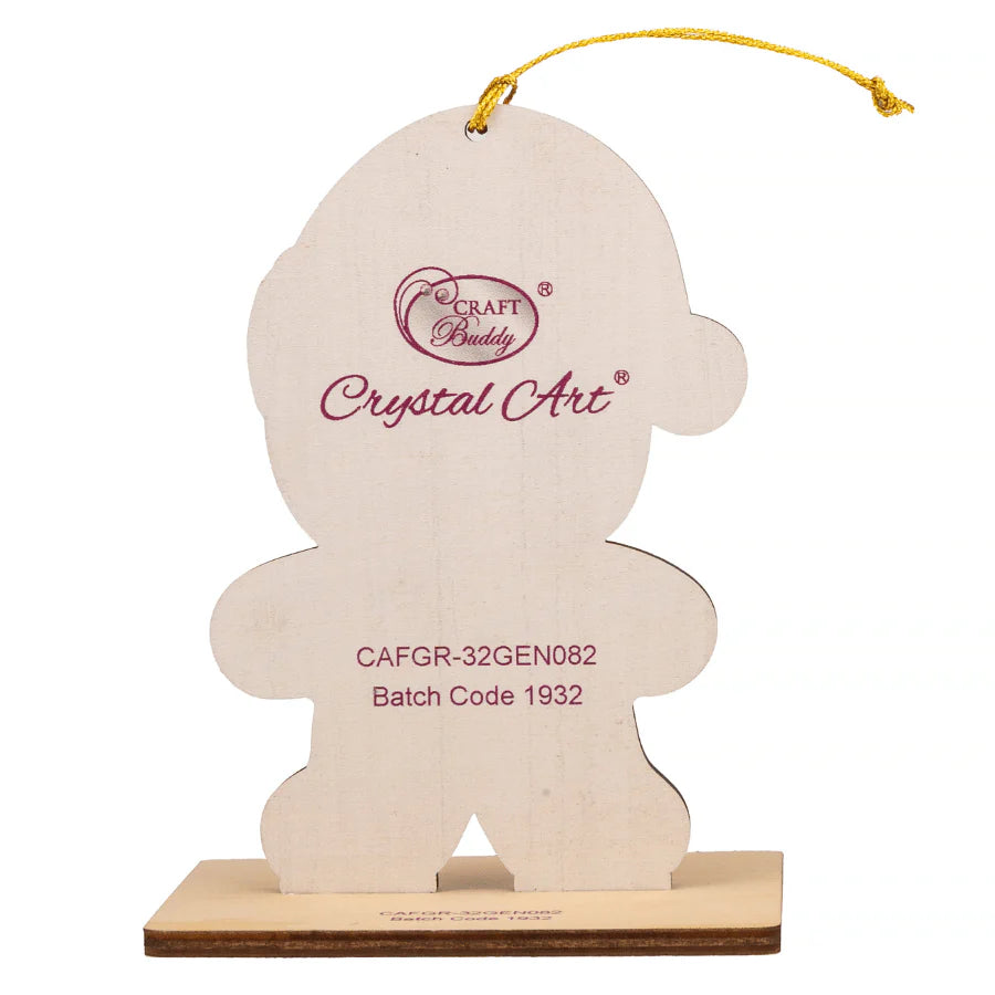 Gingerbread Man, Crystal Art Buddy