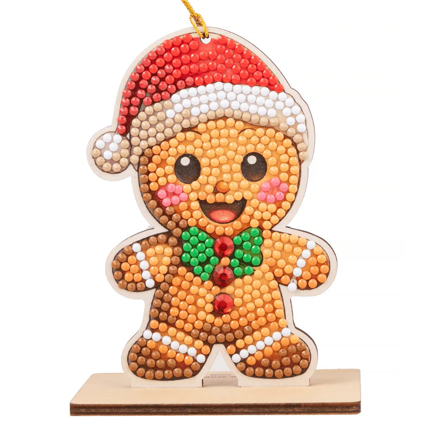 Gingerbread Man, Crystal Art Buddy