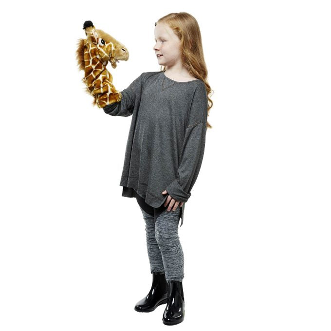 Long-Sleeved Giraffe Puppet