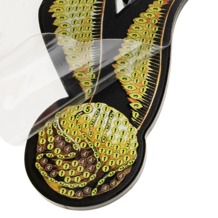 Golden Snitch, Crystal Art Bag Charm