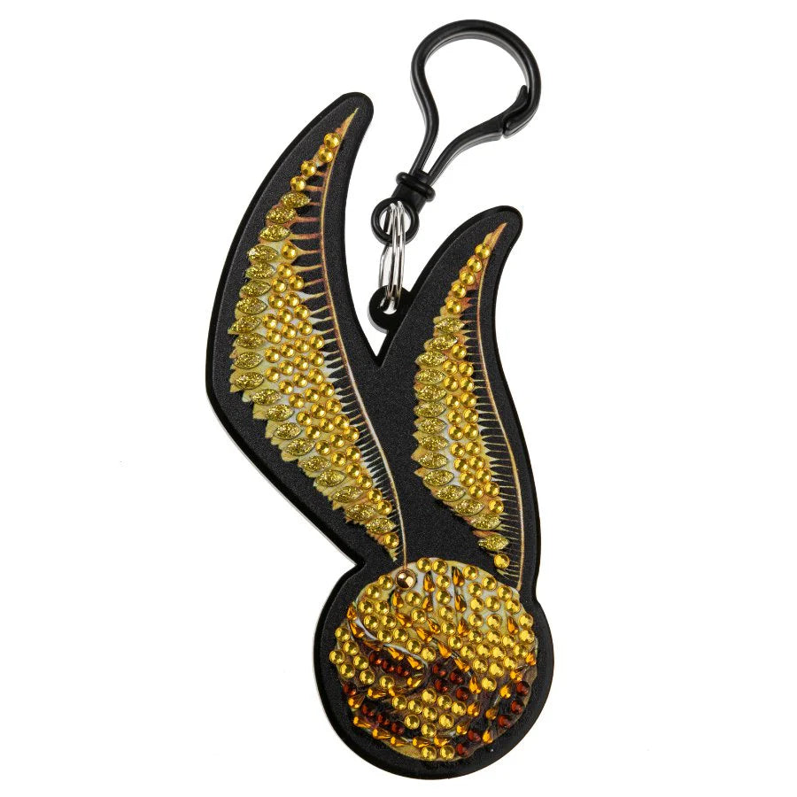 Golden Snitch, Crystal Art Bag Charm