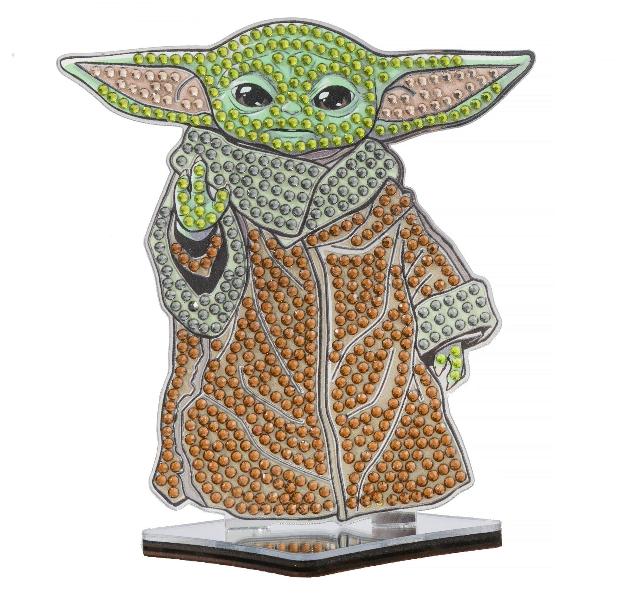Grogu Crystal Art Mirror Buddy