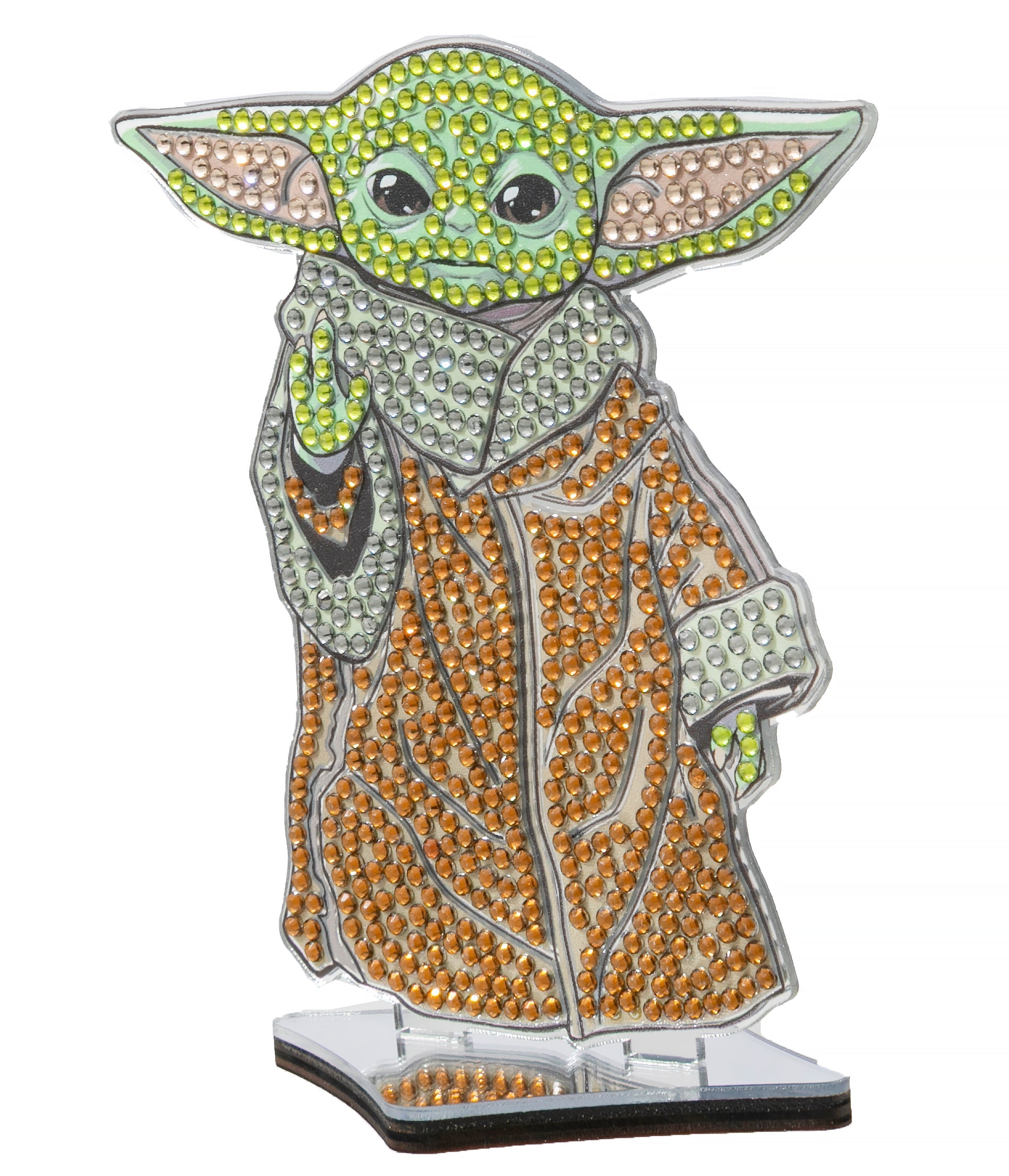 Grogu Crystal Art Mirror Buddy