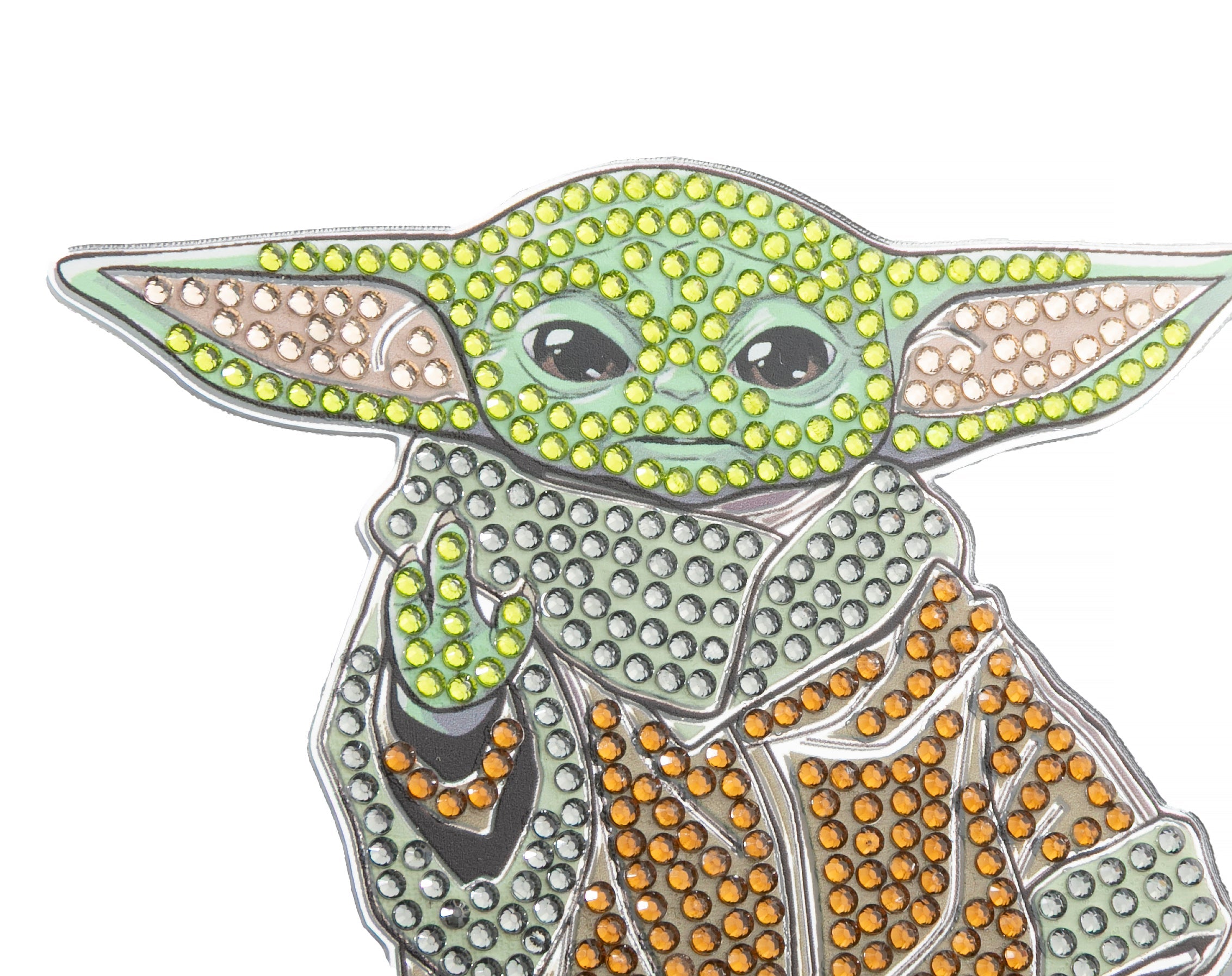 Grogu Crystal Art Mirror Buddy