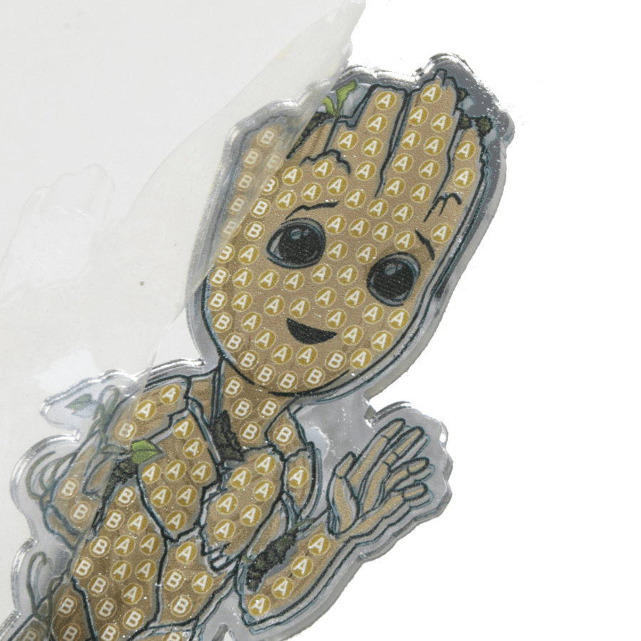 Groot, Crystal Art Mirror Buddy