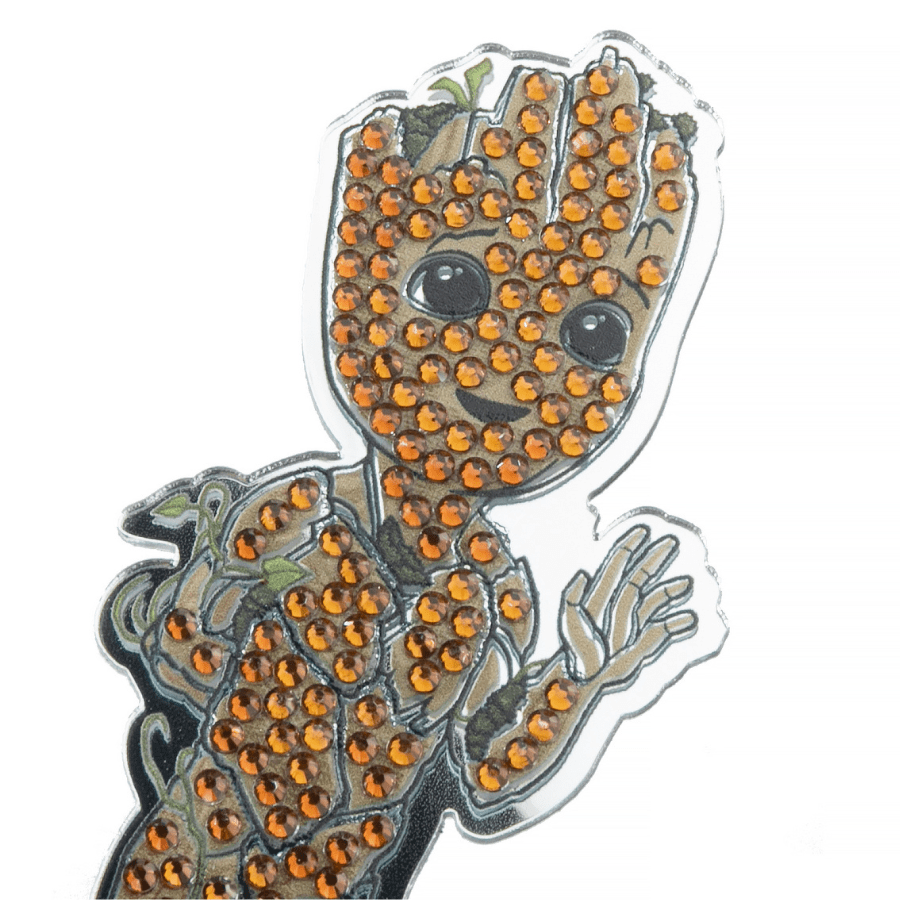 Groot, Crystal Art Mirror Buddy