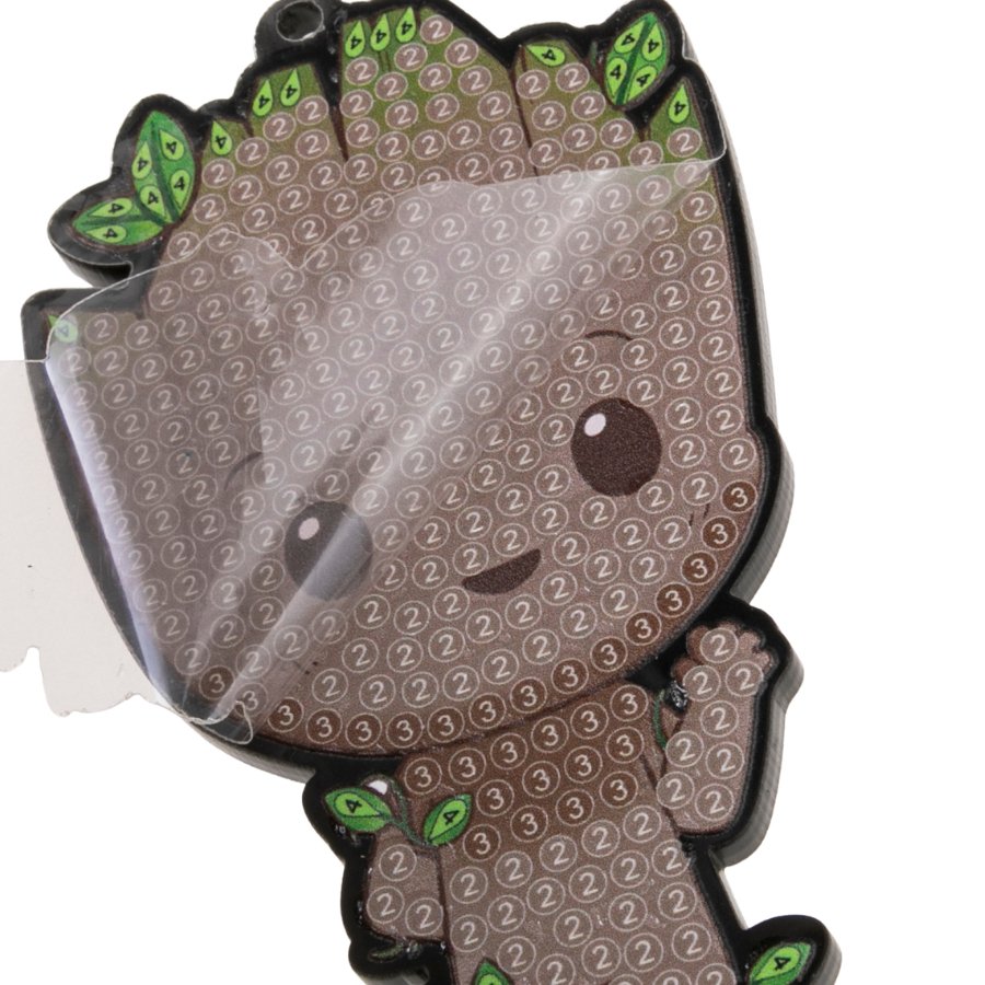 Groot Crystal Art Bag Charm