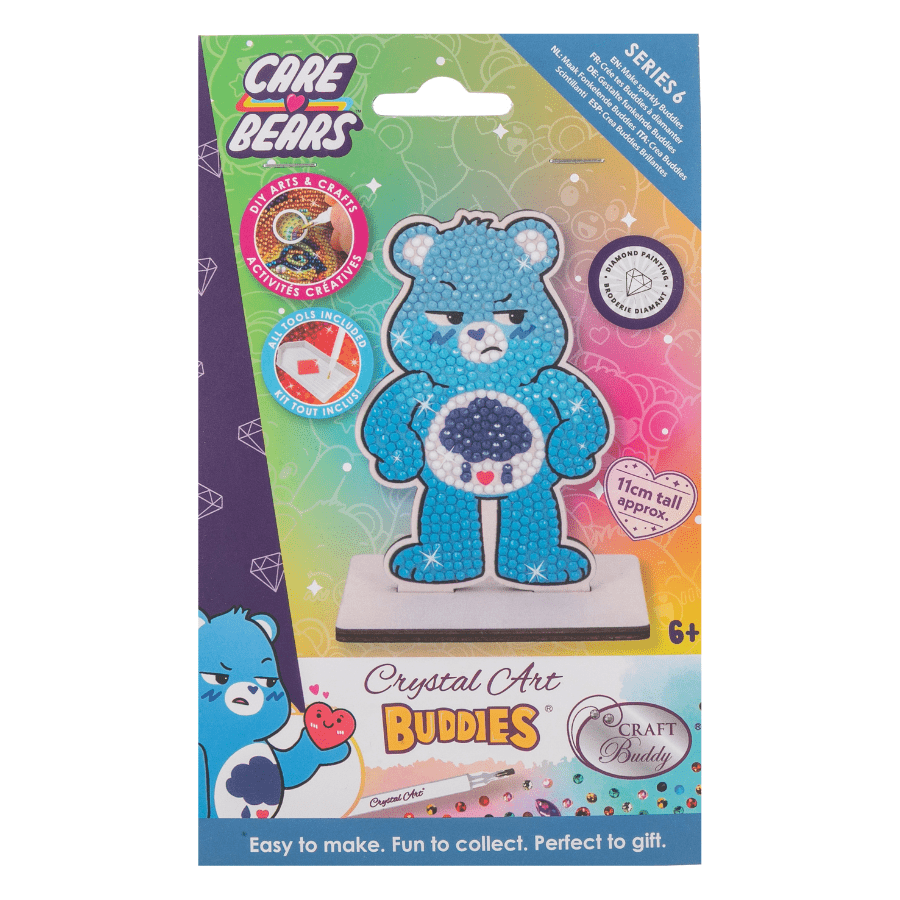 Grumpy Bear Crystal Art Buddy