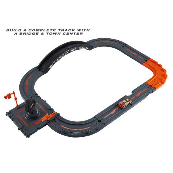 Hot Wheels City Expansion Track Pack Set And Car
