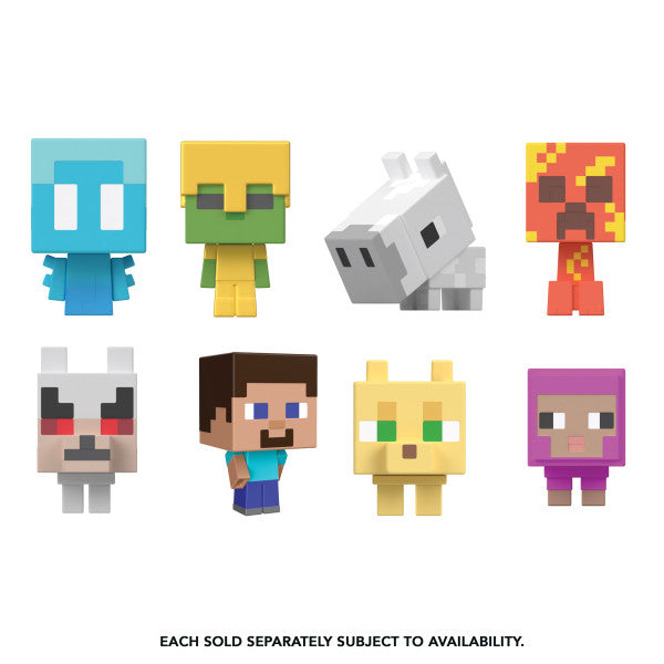 Minecraft Mob Head Minis Assortment Figures