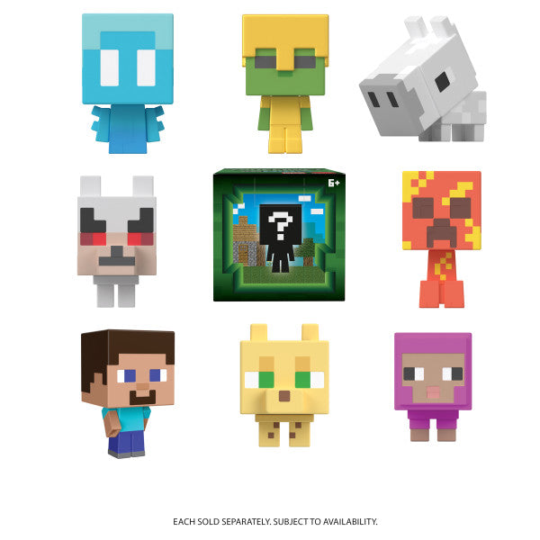 Minecraft Mob Head Minis Assortment Figures