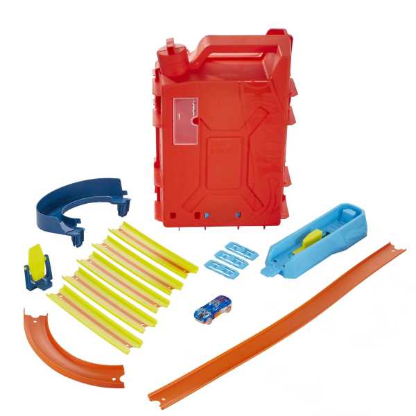 Hot Wheels Track Builder Unlimited Fuel Can Stunt Box
